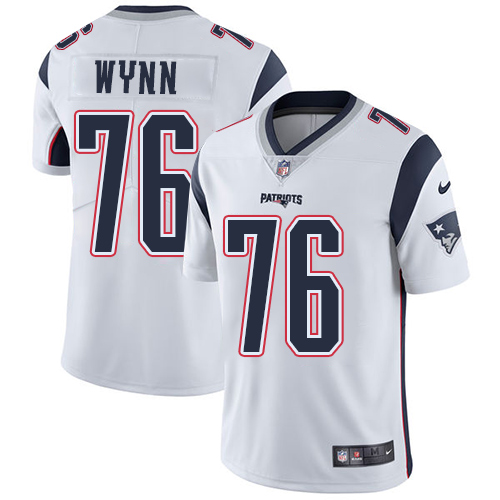 Nike Patriots #76 Isaiah Wynn White Men's Stitched NFL Vapor Untouchable Limited Jersey Nike Patriots #76 Isaiah Wynn White Men's Stitched NFL Vapor Untouchable Limited Jersey