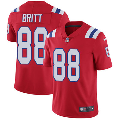 Nike Patriots #88 Kenny Britt Red Alternate Men's Stitched NFL Vapor Untouchable Limited Jersey Nike Patriots #88 Kenny Britt Red Alternate Men's Stitched NFL Vapor Untouchable Limited Jersey