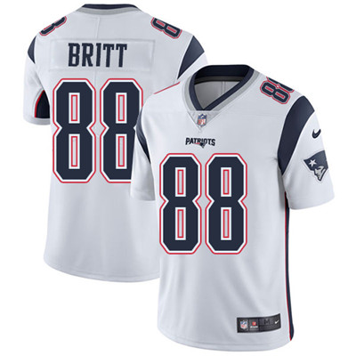 Nike Patriots #88 Kenny Britt White Men's Stitched NFL Vapor Untouchable Limited Jersey Nike Patriots #88 Kenny Britt White Men's Stitched NFL Vapor Untouchable Limited Jersey