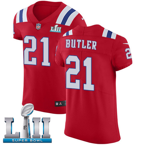 Nike Patriots #21 Malcolm Butler Red Alternate Super Bowl LII Men's Stitched NFL Vapor Untouchable Elite Jersey Nike Patriots #21 Malcolm Butler Red Alternate Super Bowl LII Men's Stitched NFL Vapor Untouchable Elite Jersey