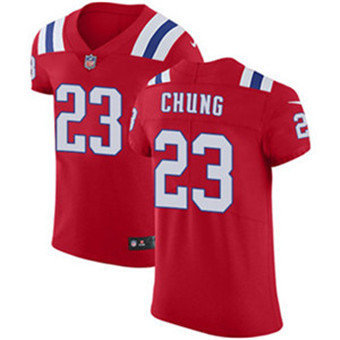 Nike Patriots #23 Patrick Chung Red Alternate Men's Stitched NFL Vapor Untouchable Elite Jersey Nike Patriots #23 Patrick Chung Red Alternate Men's Stitched NFL Vapor Untouchable Elite Jersey