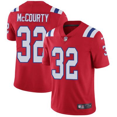 Nike Patriots #32 Devin McCourty Red Alternate Men's Stitched NFL Vapor Untouchable Limited Jersey Nike Patriots #32 Devin McCourty Red Alternate Men's Stitched NFL Vapor Untouchable Limited Jersey