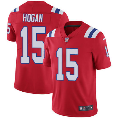 Nike Patriots #15 Chris Hogan Red Alternate Men's Stitched NFL Vapor Untouchable Limited Jersey Nike Patriots #15 Chris Hogan Red Alternate Men's Stitched NFL Vapor Untouchable Limited Jersey