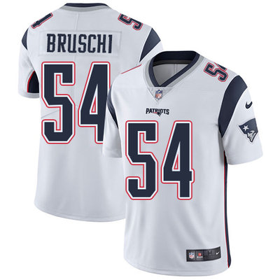 Nike Patriots #54 Tedy Bruschi White Men's Stitched NFL Vapor Untouchable Limited Jersey Nike Patriots #54 Tedy Bruschi White Men's Stitched NFL Vapor Untouchable Limited Jersey