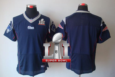 Nike Patriots Blank Navy Blue Team Color Super Bowl LI 51 Men's Stitched NFL Elite Jersey Nike Patriots Blank Navy Blue Team Color Super Bowl LI 51 Men's Stitched NFL Elite Jersey