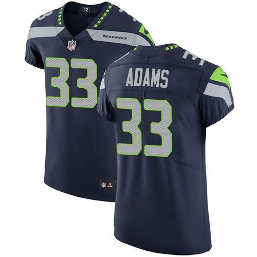 Nike Seahawks #33 Jamal Adams Steel Blue Team Color Men's Stitched NFL Vapor Untouchable Elite Jersey Nike Seahawks #33 Jamal Adams Steel Blue Team Color Men's Stitched NFL Vapor Untouchable Elite Jersey