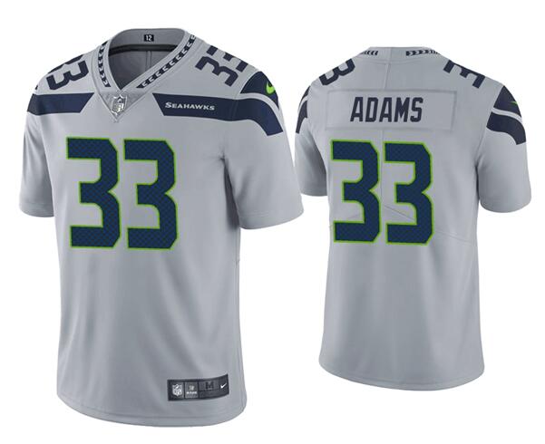 Nike Seahawks 33 Jamal Adams Gray Vapor Untouchable Limited Jersey Nike Seahawks 33 Jamal Adams Gray Vapor Untouchable Limited Jersey