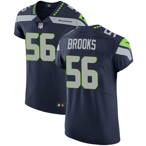 Nike Seahawks #56 Jordyn Brooks Steel Blue Team Color Men's Stitched NFL Vapor Untouchable Elite Jersey Nike Seahawks #56 Jordyn Brooks Steel Blue Team Color Men's Stitched NFL Vapor Untouchable Elite Jersey