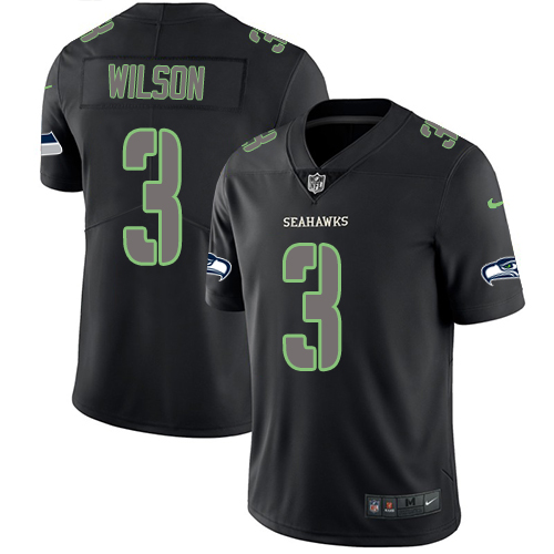 Nike Seahawks #3 Russell Wilson Black Men's Stitched NFL Limited Rush Impact Jersey Nike Seahawks #3 Russell Wilson Black Men's Stitched NFL Limited Rush Impact Jersey