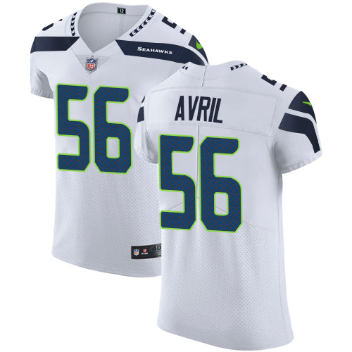 Nike Seahawks #56 Cliff Avril White Men's Stitched NFL Vapor Untouchable Elite Jersey Nike Seahawks #56 Cliff Avril White Men's Stitched NFL Vapor Untouchable Elite Jersey