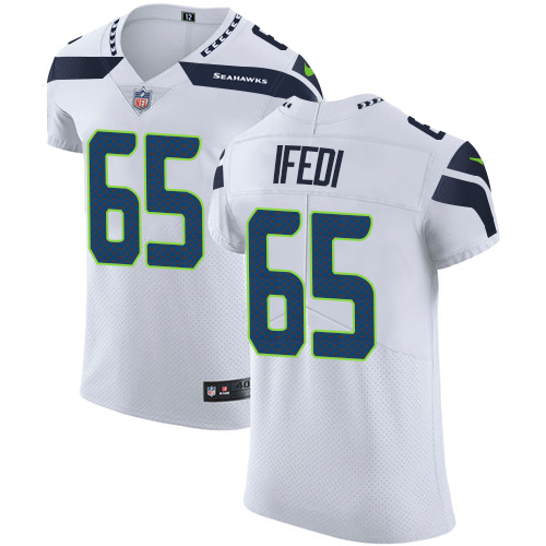 Nike Seahawks #65 Germain Ifedi White Men's Stitched NFL Vapor Untouchable Elite Jersey Nike Seahawks #65 Germain Ifedi White Men's Stitched NFL Vapor Untouchable Elite Jersey