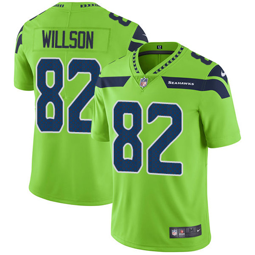 Nike Seahawks #82 Luke Willson Green Men's Stitched NFL Limited Rush Jersey Nike Seahawks #82 Luke Willson Green Men's Stitched NFL Limited Rush Jersey
