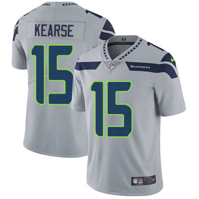 Nike Seahawks #15 Jermaine Kearse Grey Alternate Men's Stitched NFL Vapor Untouchable Limited Jersey Nike Seahawks #15 Jermaine Kearse Grey Alternate Men's Stitched NFL Vapor Untouchable Limited Jersey
