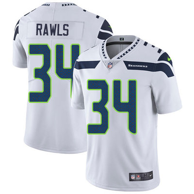 Nike Seahawks #34 Thomas Rawls White Men's Stitched NFL Vapor Untouchable Limited Jersey Nike Seahawks #34 Thomas Rawls White Men's Stitched NFL Vapor Untouchable Limited Jersey