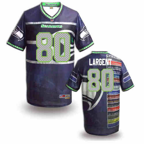New Seattle Seahawks #80 Steve Largent Team Color NFL Elite Fanatical Version Jerseys New Seattle Seahawks #80 Steve Largent Team Color NFL Elite Fanatical Version Jerseys