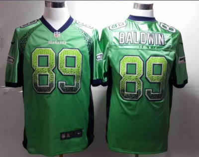 NEW NFL Drift Fashion NEW Seattle Seahawks #89 Doug Baldwin Green Stitched NFL Elite Drift Fashion Jerseys NEW NFL Drift Fashion NEW Seattle Seahawks #89 Doug Baldwin Green Stitched NFL Elite Drift Fashion Jerseys