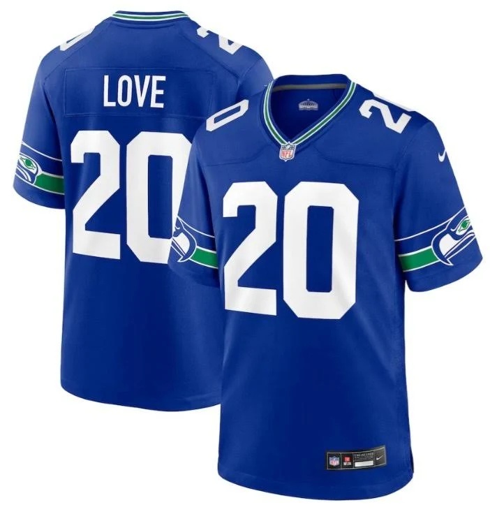 Men's Seattle Seahawks #20 Julian Love Limited Loyal Vapor Untouchable Jersey