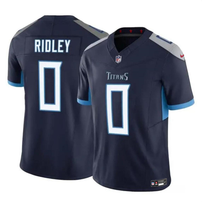 Men's Tennessee Titans #0 Calvin Ridley Navy 2023 F.U.S.E. Vapor Limited Stitched Football Jersey Men's Tennessee Titans #0 Calvin Ridley Navy 2023 F.U.S.E. Vapor Limited Stitched Football Jersey