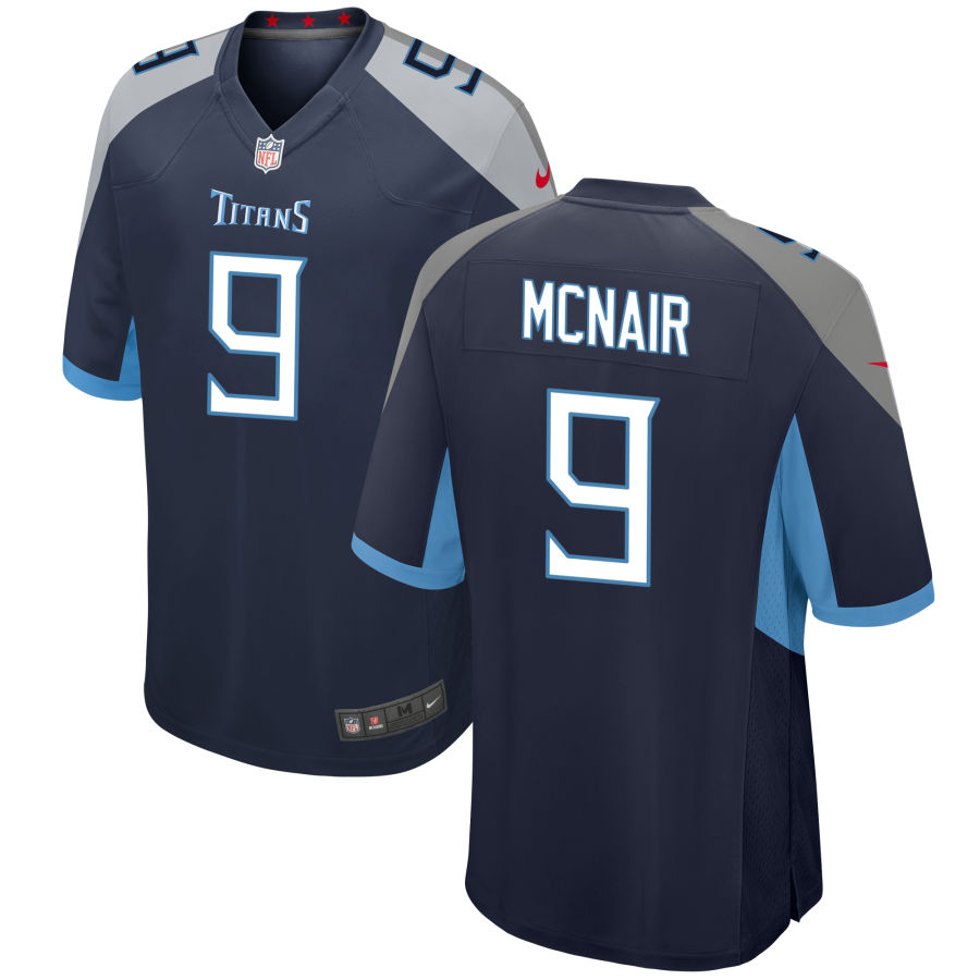 Men's Tennessee Titans #9 Steve McNair Navy Vapor Untouchable Stitched Jersey Men's Tennessee Titans #9 Steve McNair Navy Vapor Untouchable Stitched Jersey