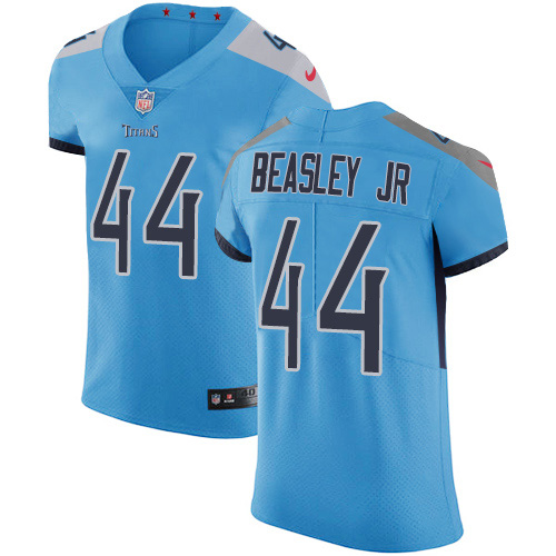 Nike Titans #44 Vic Beasley Jr Light Blue Alternate Men's Stitched NFL New Elite Jersey Nike Titans #44 Vic Beasley Jr Light Blue Alternate Men's Stitched NFL New Elite Jersey