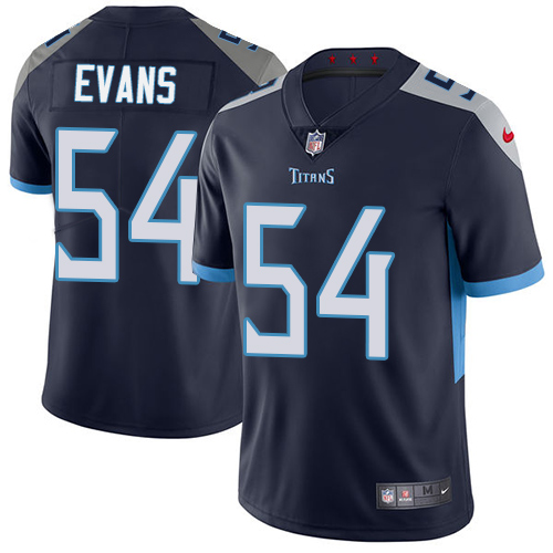 Nike Titans #54 Rashaan Evans Navy Blue Alternate Men's Stitched NFL Vapor Untouchable Limited Jersey Nike Titans #54 Rashaan Evans Navy Blue Alternate Men's Stitched NFL Vapor Untouchable Limited Jersey