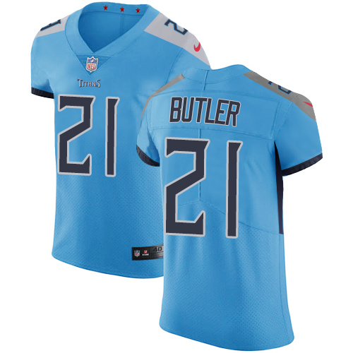 Nike Titans #21 Malcolm Butler Light Blue Team Color Men's Stitched NFL Vapor Untouchable Elite Jersey Nike Titans #21 Malcolm Butler Light Blue Team Color Men's Stitched NFL Vapor Untouchable Elite Jersey