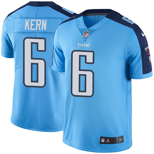 Nike Titans #6 Brett Kern Light Blue Men's Stitched NFL Limited Rush Jersey Nike Titans #6 Brett Kern Light Blue Men's Stitched NFL Limited Rush Jersey