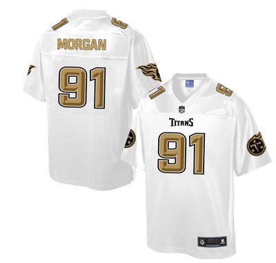 Nike Titans #91 Derrick Morgan White Men's NFL Pro Line Fashion Elite Jersey Nike Titans #91 Derrick Morgan White Men's NFL Pro Line Fashion Elite Jersey