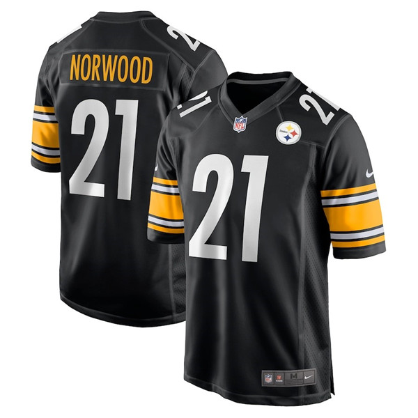 Men's Pittsburgh Steelers #21 Norwood Black Vapor Untouchable Limited Stitched Jersey Men's Pittsburgh Steelers #21 Norwood Black Vapor Untouchable Limited Stitched Jersey