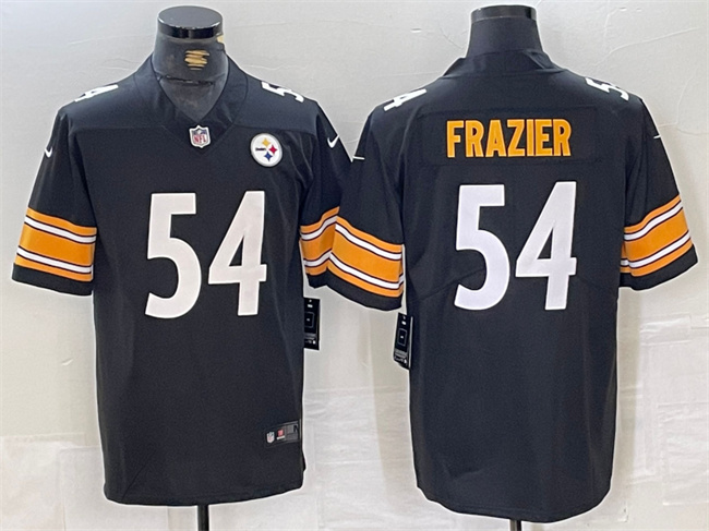 Men's Pittsburgh Steelers #54 Zach Frazier Black Vapor Untouchable Limited Stitched Jersey Men's Pittsburgh Steelers #54 Zach Frazier Black Vapor Untouchable Limited Stitched Jersey