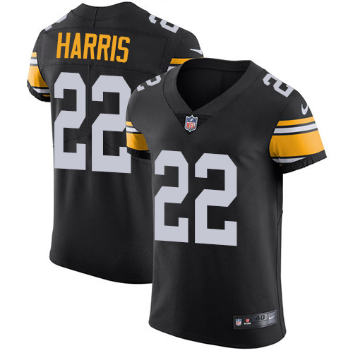 Nike Steelers #22 Najee Harris Black Alternate Men's Stitched NFL New Elite Jersey Nike Steelers #22 Najee Harris Black Alternate Men's Stitched NFL New Elite Jersey