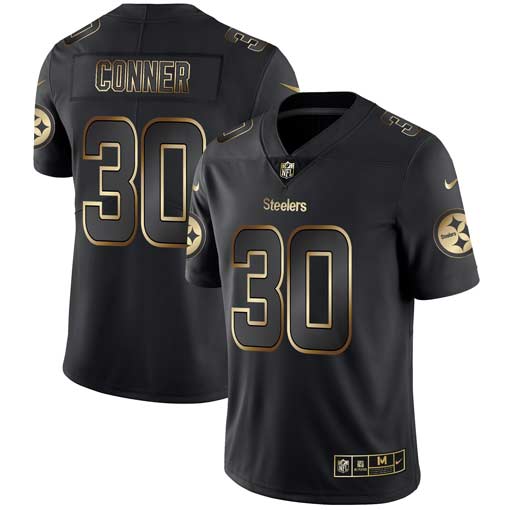 Nike Steelers 30 James Conner Black Gold Vapor Untouchable Limited Jersey Nike Steelers 30 James Conner Black Gold Vapor Untouchable Limited Jersey