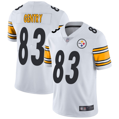 Steelers #83 Zach Gentry White Men's Stitched Football Vapor Untouchable Limited Jersey Steelers #83 Zach Gentry White Men's Stitched Football Vapor Untouchable Limited Jersey