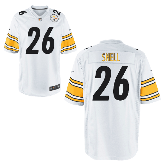 Men's Pittsburgh Steelers #26 Benny Snell Jr White Vapor Limited Jersey Men's Pittsburgh Steelers #26 Benny Snell Jr White Vapor Limited Jersey