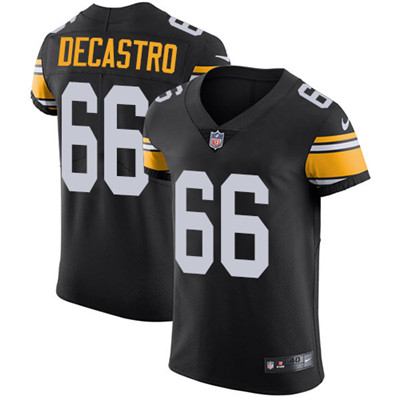 Nike Steelers #66 David DeCastro Black Alternate Men's Stitched NFL Vapor Untouchable Elite Jersey Nike Steelers #66 David DeCastro Black Alternate Men's Stitched NFL Vapor Untouchable Elite Jersey