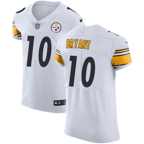 Nike Steelers #10 Martavis Bryant White Men's Stitched NFL Vapor Untouchable Elite Jersey Nike Steelers #10 Martavis Bryant White Men's Stitched NFL Vapor Untouchable Elite Jersey