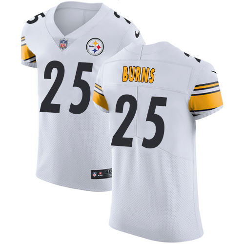 Nike Steelers #25 Artie Burns White Men's Stitched NFL Vapor Untouchable Elite Jersey Nike Steelers #25 Artie Burns White Men's Stitched NFL Vapor Untouchable Elite Jersey