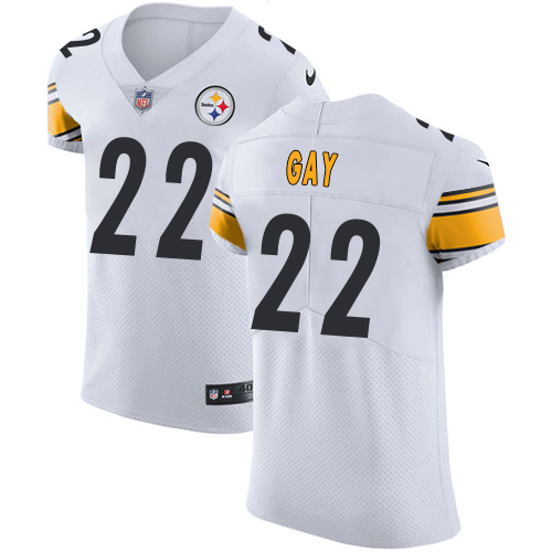 Nike Steelers #22 William Gay White Men's Stitched NFL Vapor Untouchable Elite Jersey Nike Steelers #22 William Gay White Men's Stitched NFL Vapor Untouchable Elite Jersey