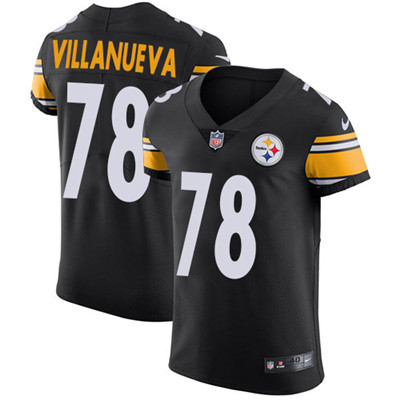 Nike Steelers #78 Alejandro Villanueva Black Team Color Men's Stitched NFL Vapor Untouchable Elite Jersey Nike Steelers #78 Alejandro Villanueva Black Team Color Men's Stitched NFL Vapor Untouchable Elite Jersey