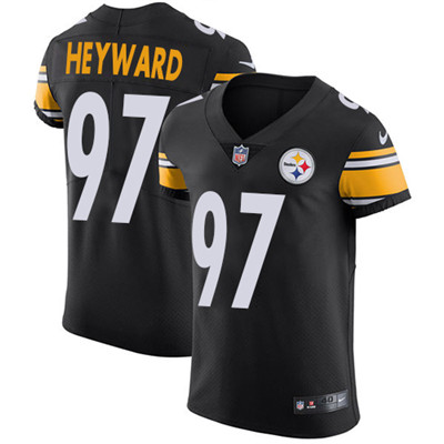 Nike Steelers #97 Cameron Heyward Black Team Color Men's Stitched NFL Vapor Untouchable Elite Jersey Nike Steelers #97 Cameron Heyward Black Team Color Men's Stitched NFL Vapor Untouchable Elite Jersey