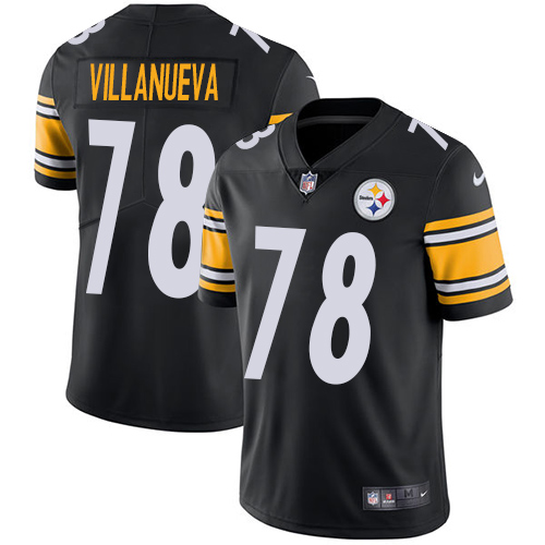 Nike Steelers #78 Alejandro Villanueva Black Team Color Men's Stitched NFL Vapor Untouchable Limited Jersey Nike Steelers #78 Alejandro Villanueva Black Team Color Men's Stitched NFL Vapor Untouchable Limited Jersey