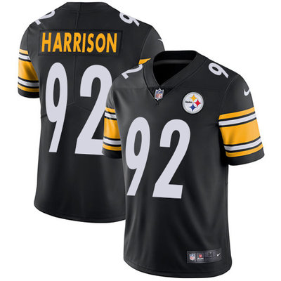 Nike Steelers #92 James Harrison Black Team Color Men's Stitched NFL Vapor Untouchable Limited Jersey Nike Steelers #92 James Harrison Black Team Color Men's Stitched NFL Vapor Untouchable Limited Jersey