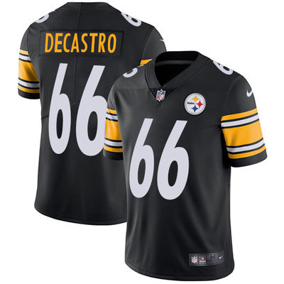 Nike Steelers #66 David DeCastro Black Team Color Men's Stitched NFL Vapor Untouchable Limited Jersey Nike Steelers #66 David DeCastro Black Team Color Men's Stitched NFL Vapor Untouchable Limited Jersey