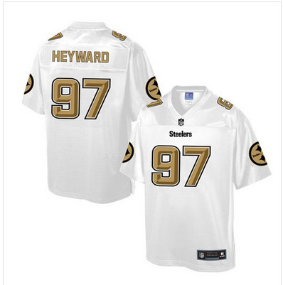 Nike Steelers #97 Cameron Heyward White Men's NFL Pro Line Fashion Game Jersey Nike Steelers #97 Cameron Heyward White Men's NFL Pro Line Fashion Game Jersey