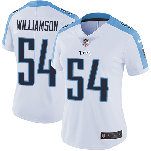 Nike Titans #54 Avery Williamson White Women's Stitched NFL Vapor Untouchable Limited Jersey Nike Titans #54 Avery Williamson White Women's Stitched NFL Vapor Untouchable Limited Jersey