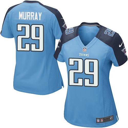 Nike Titans #29 DeMarco Murray Light Blue Team Color Women's Stitched NFL Elite Jersey Nike Titans #29 DeMarco Murray Light Blue Team Color Women's Stitched NFL Elite Jersey