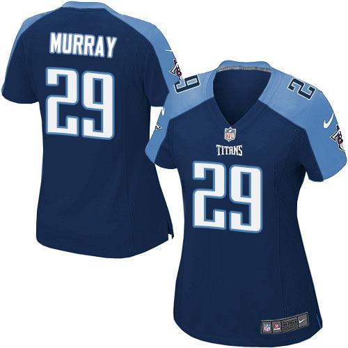 Nike Titans #29 DeMarco Murray Navy Blue Alternate Women's Stitched NFL Elite Jersey Nike Titans #29 DeMarco Murray Navy Blue Alternate Women's Stitched NFL Elite Jersey