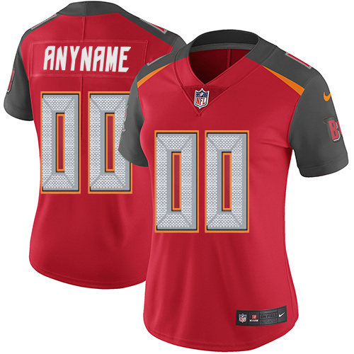 Nike NFL Tampa Bay Buccaneers Vapor Untouchable Customized Elite Red Home Women's Jersey Nike NFL Tampa Bay Buccaneers Vapor Untouchable Customized Elite Red Home Women's Jersey