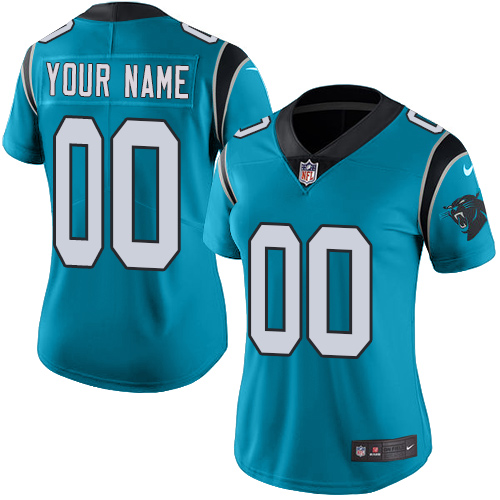 Nike Carolina Panthers Limited Blue Alternate Women's Jersey NFL Vapor Untouchable Customized jerseys Nike Carolina Panthers Limited Blue Alternate Women's Jersey NFL Vapor Untouchable Customized jerseys