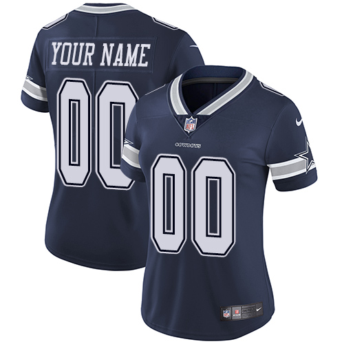 Nike Dallas Cowboys Elite Navy Blue Home Women's Jersey NFL Vapor Untouchable Customized jersey Nike Dallas Cowboys Elite Navy Blue Home Women's Jersey NFL Vapor Untouchable Customized jersey